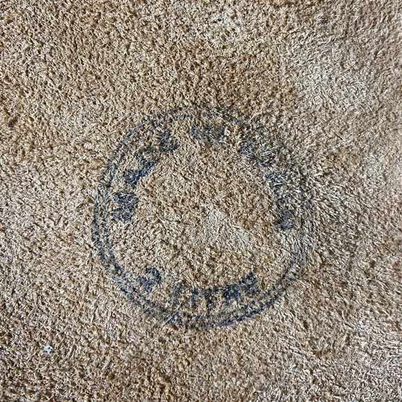 NWOT Authentic Leather and Suede Flask - Picture 3 of 3